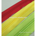 Colorful Plastic/Nylon Zipper with Auto Lock